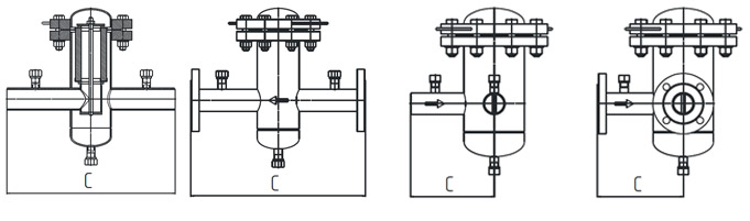 схема фильтра газового ФГ-100