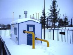 Пункт газорегуляторный блочный, установленный в Московской области